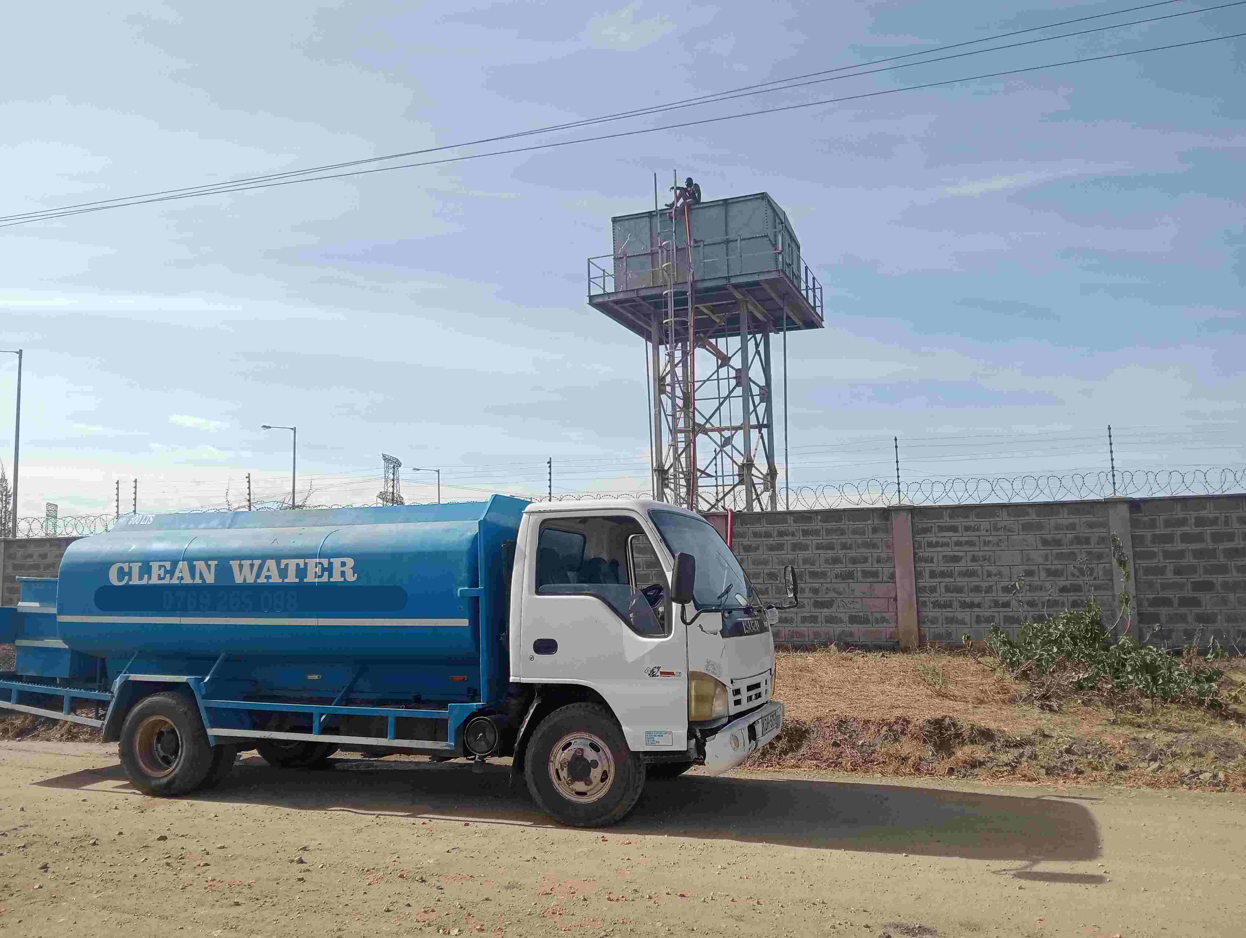 Bulk water delivery in kenya